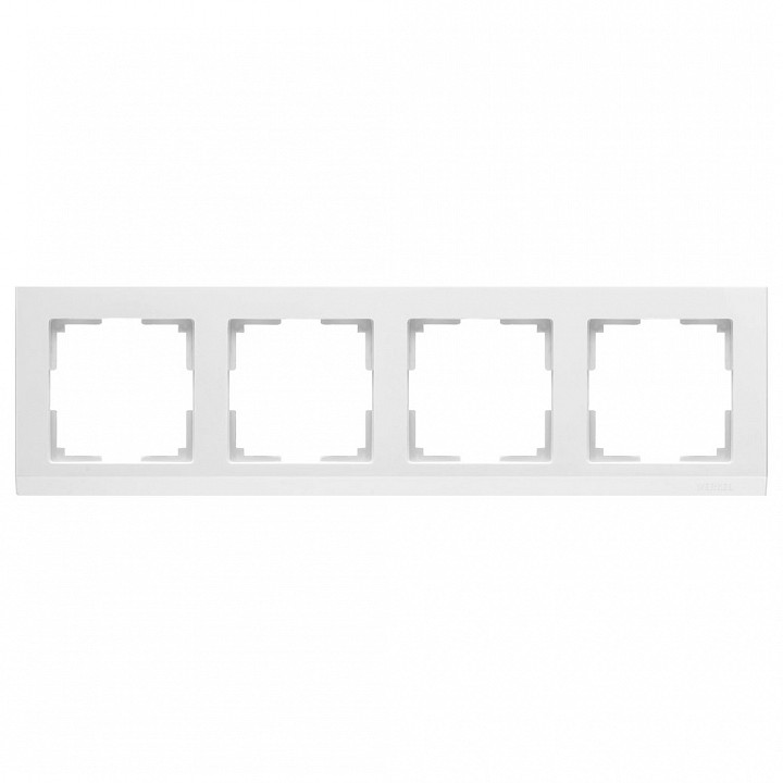 Рамка на 4 поста Werkel Stark WL04-Frame-04-white